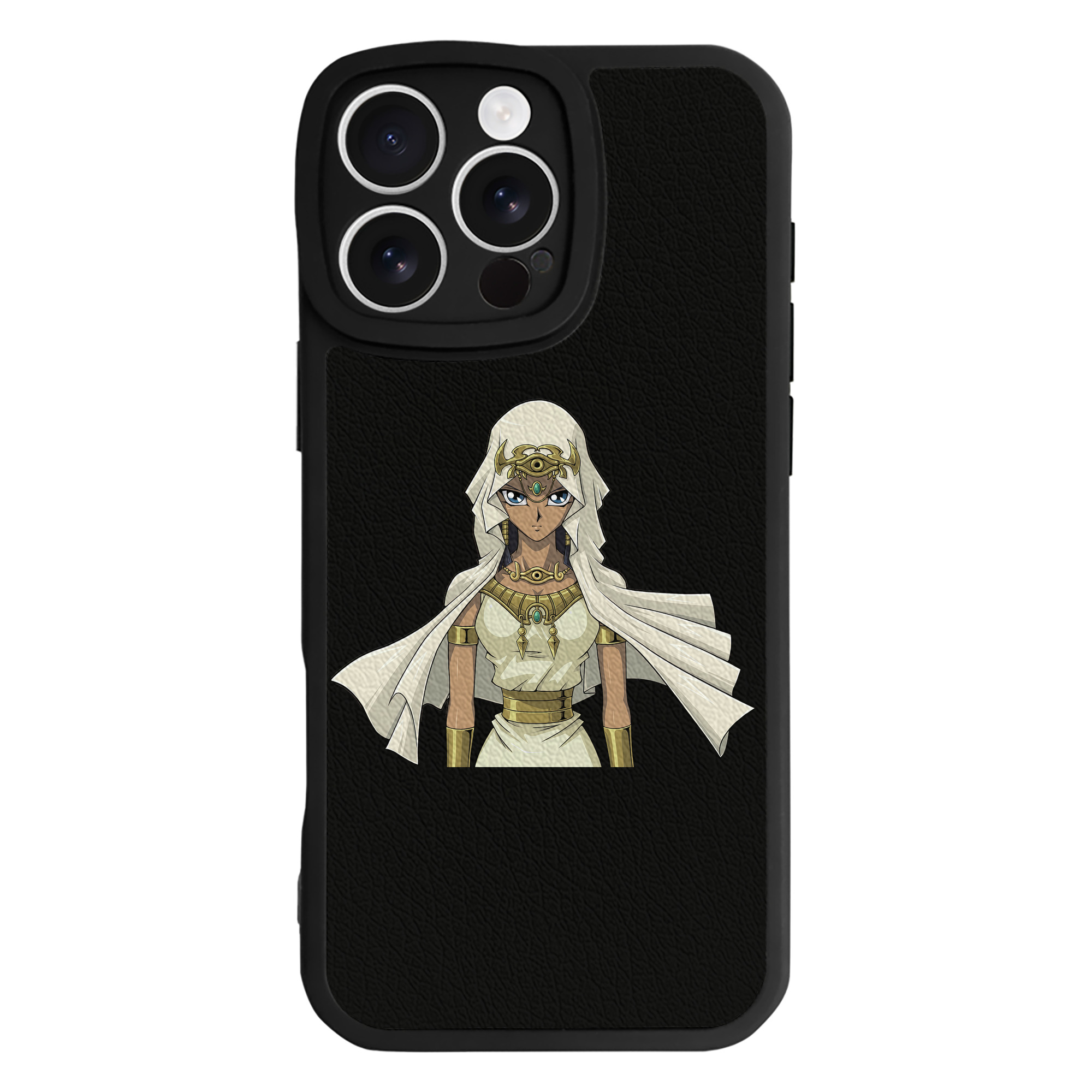 遊☆戯☆王 Yu-Gi-Oh! 【iPhone 16シリーズ対応】シリコンスマホケース（レザー調） 材質：シリコン
